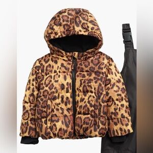 Rotschild kid’s print hooded jacket